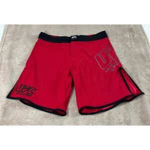 UFC Ultimate Fighting Championship short size 34 Red MMA Training